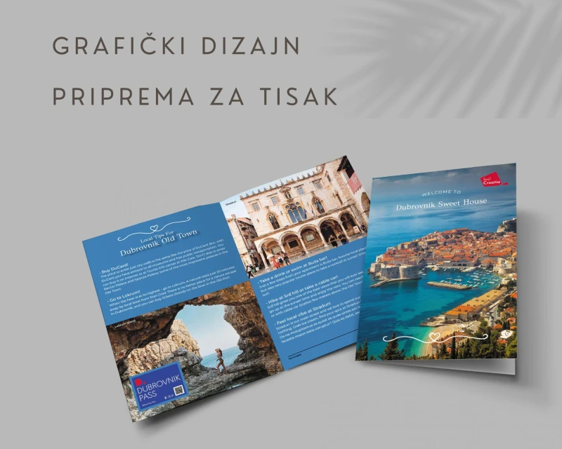 izrada brošura/kataloga/letaka/jelovnika + PRIPREMA ZA TISAK