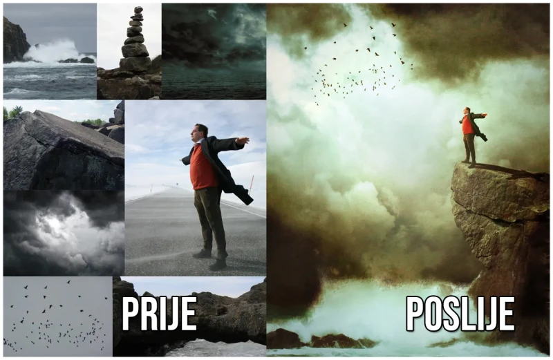 Izrada kreativnih kolaža i foto manipulacija